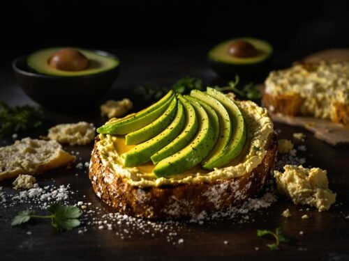avocado toast with hummus avocado toast with hummus avocado toast with hummus