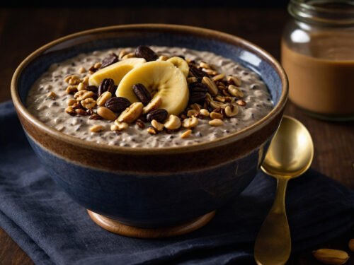 chia pudding, peanut butter, healthy dessert, breakfast, vegan chia pudding, peanut butter, healthy dessert, breakfast, vegan chia pudding, peanut butter, healthy dessert, breakfast, vegan
