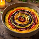vegan, confit byaldi, solar plexus chakra, healthy, ratatouille vegan, confit byaldi, solar plexus chakra, healthy, ratatouille