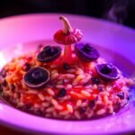 black garlic risotto: a surrealist spell of umami and mystery black garlic risotto: a surrealist spell of umami and mystery