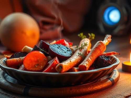 Tandoori Roasted Root Veggie Bowl: A Warming Ayurvedic Delight