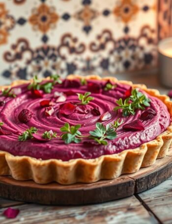 rose harissa beet hummus tart, heart’s sacred flame. rose harissa beet hummus tart, heart’s sacred flame.