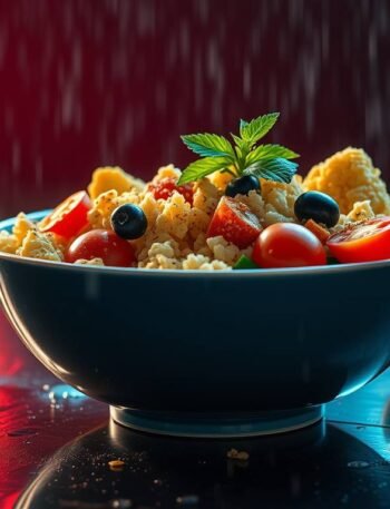 Zaatar Roasted Cauliflower & Couscous Bowl – Solar Nomad’s Meal