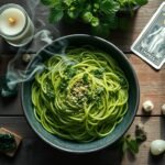 avocado matcha pesto noodles – the green spiral avocado matcha pesto noodles – the green spiral