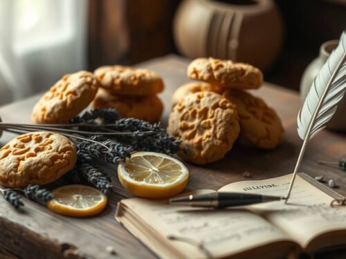Lavender Lemon Millet Cookies – The Scribe’s Treat