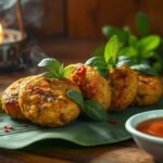 thai basil chickpea cakes, the bold bloom. thai basil chickpea cakes, the bold bloom.