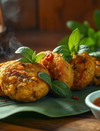 Thai Basil Chickpea Cakes, The Bold Bloom.