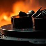 dark chocolate tart with chili-infused ganache dark chocolate tart with chili-infused ganache dark chocolate tart with chili-infused ganache