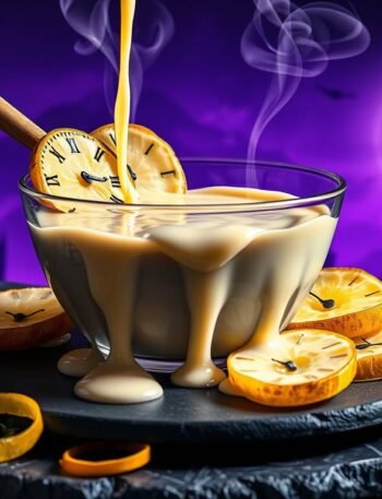 surrealist vegan fondue inspired by salvador dalí’s melting clocks surrealist vegan fondue inspired by salvador dalí’s melting clocks