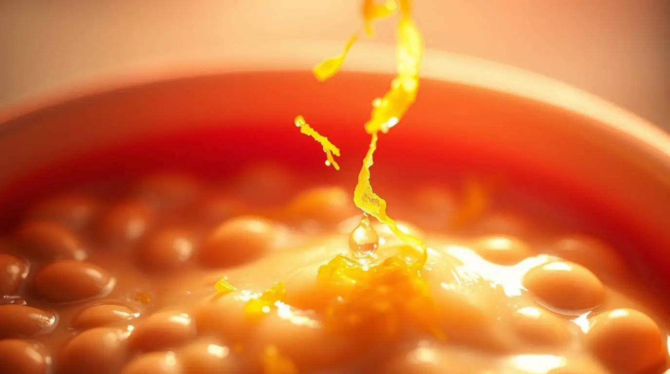 adding lemon zest and juice to creamy cannellini beans adding lemon zest and juice to creamy cannellini beans