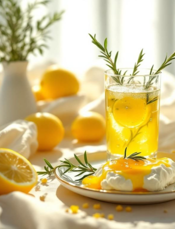 lemon rosemary elixir of the fool with ricotta and cardamom marmalade — tarot drink for bright intuition lemon rosemary elixir of the fool with ricotta and cardamom marmalade — tarot drink for bright intuition