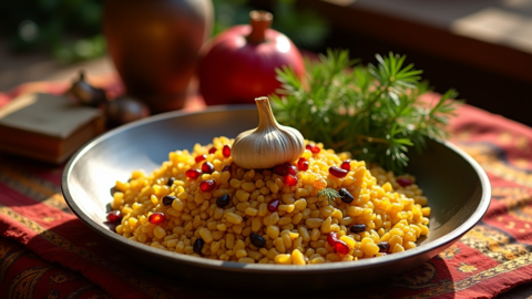 plant-forward uzbek mushroom plov styled with silk road spices plant-forward uzbek mushroom plov styled with silk road spices